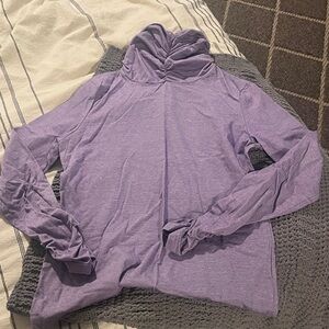 Purple LS Turtleneck Pullover (Small)